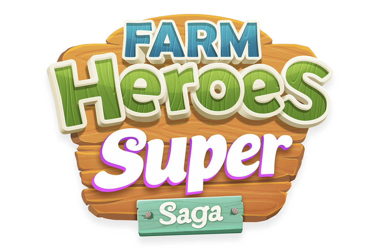 Farm Heroes Super Saga Logo