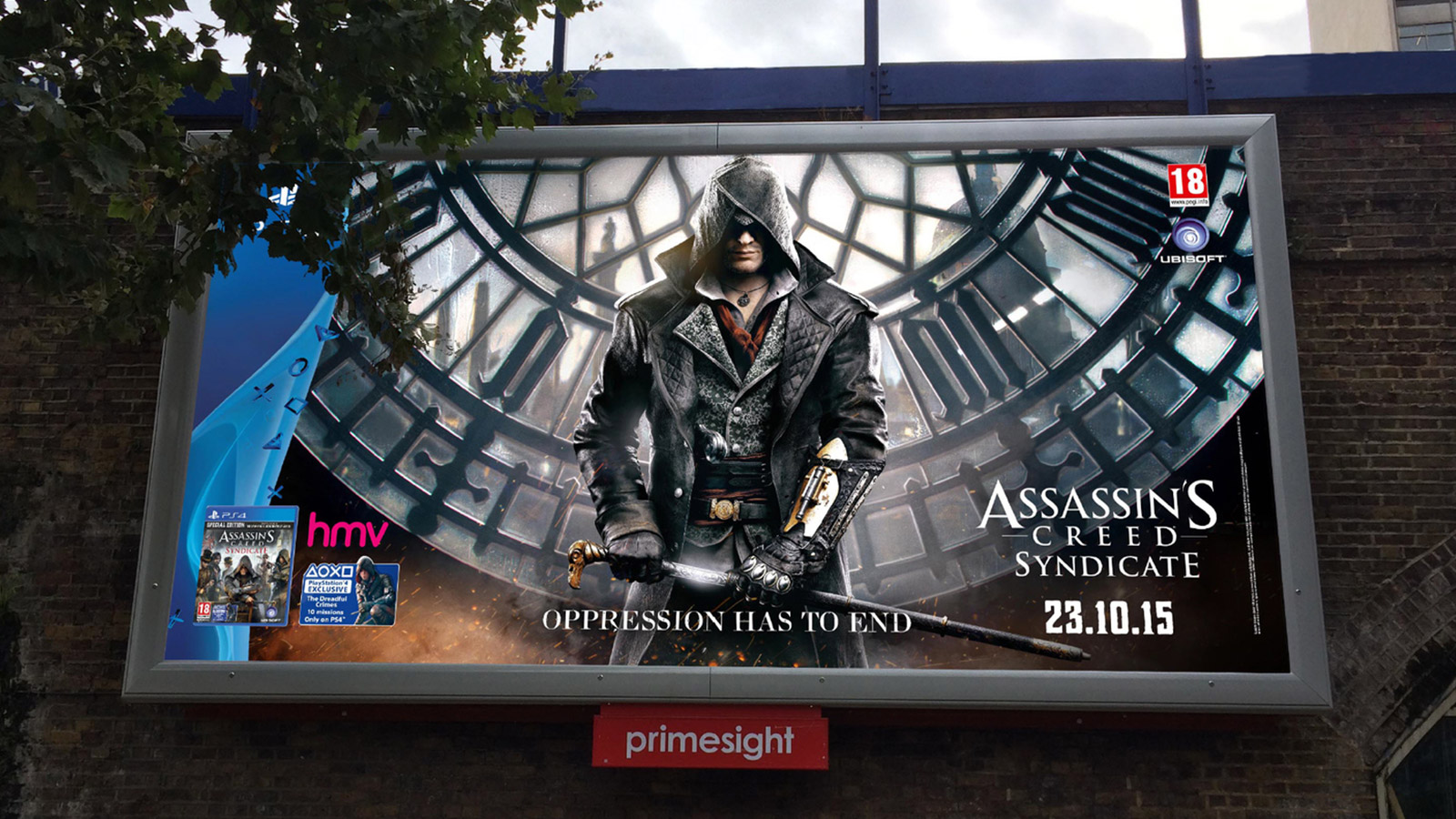 Assassins Creed Syndicate tube tunnel wrap